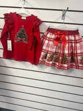 Load image into Gallery viewer, Christmas skirt and top set
