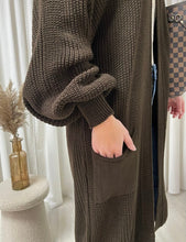 Load image into Gallery viewer, ￼Olivia chunky cardi ballon sleeve
