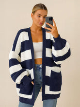 Load image into Gallery viewer, Stripe cardi
